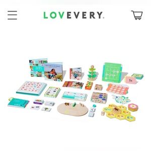 NIB Lovevery Reading Skill Set: Part 1